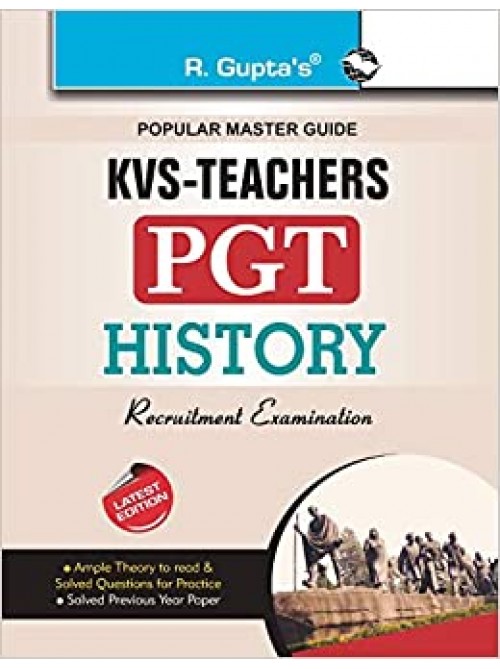 KVS: History Teacher (PGT) Recruitment Exam Guideby R.Gupta at Ashirwad Publication