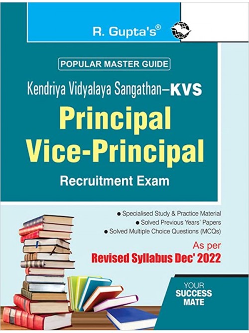 KVS: Principal & Vice-Principal Recruitment Exam Guide by R.Gupta at Ashirwad Publication