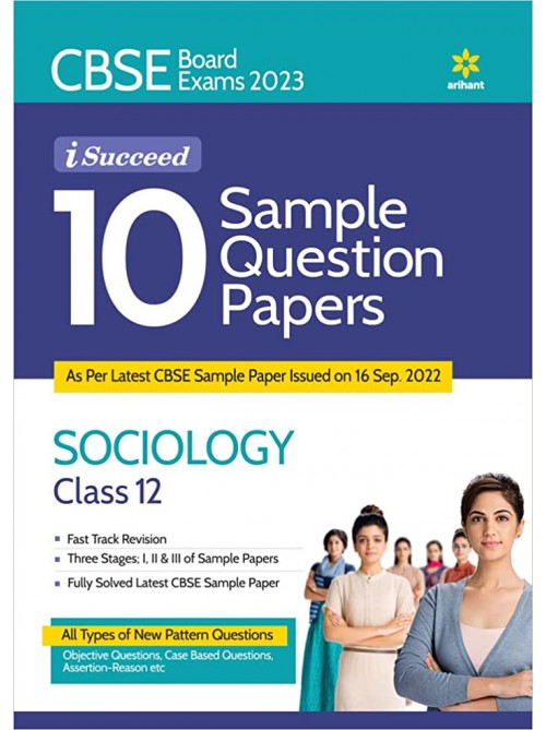 I Succeed 10 Sample Question Paper SOCIOLOGY Class 12 at Ashirwad Publication