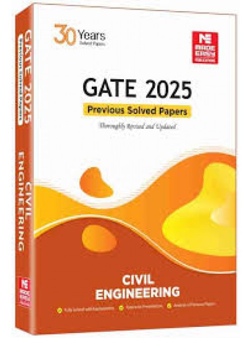 MADE EASY GATE 2025 CIVIL ENGINEERING 32 YEARS PREVIOUS PAPERS 2024-25  at Ashirwad Publication