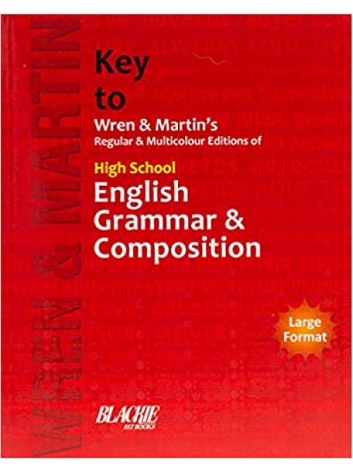 Key to Wren & Martin's Regular & Multicolour Edition of High School English Grammar & Composition at Ashirwad Publication