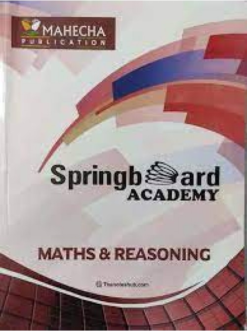 Spring Board Academy RAS Foundation Maths & Reasoning (Notes) at Ashirwad Publication