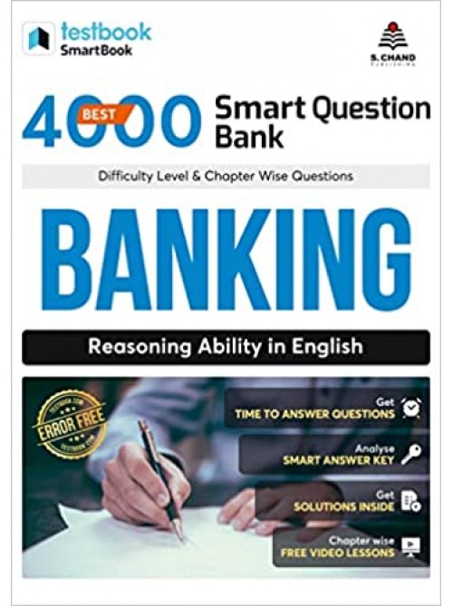 4000 SMART QUESTION BANK BANKING: REASONING ABILITY IN ENGLISH at Ashirwad Publication