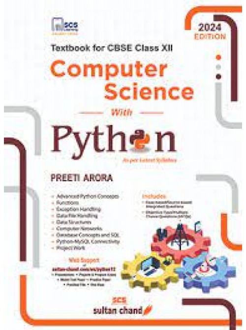 Computer Science with Python Textbook -Class 12 (2024-25) at Ashirwad Publiation