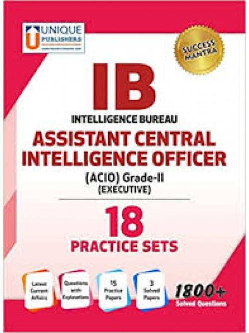 IB ACIO grade-II 18 Practice sets