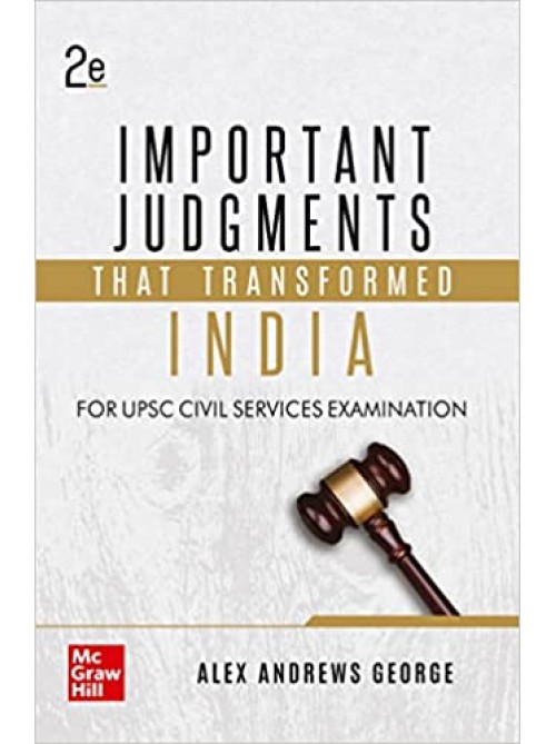 Important Judgments That Transformed India at Ashirwad Publication