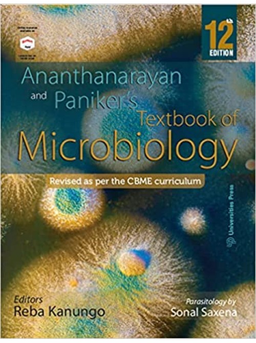 Ananthanarayan and Paniker’s Textbook of Microbiology at Ashirwad publication