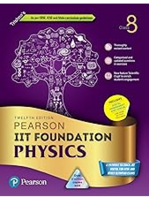 Pearson IIT Foundation Series Class 8 Physics 