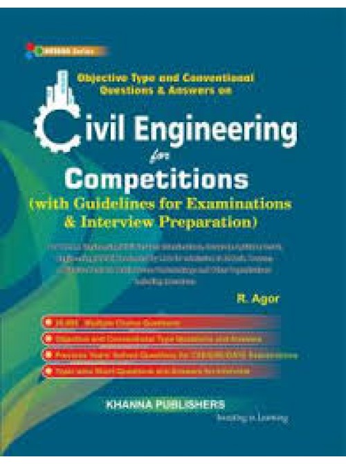Objective Type and Conventional Questions and Answers on Civil Engineering 