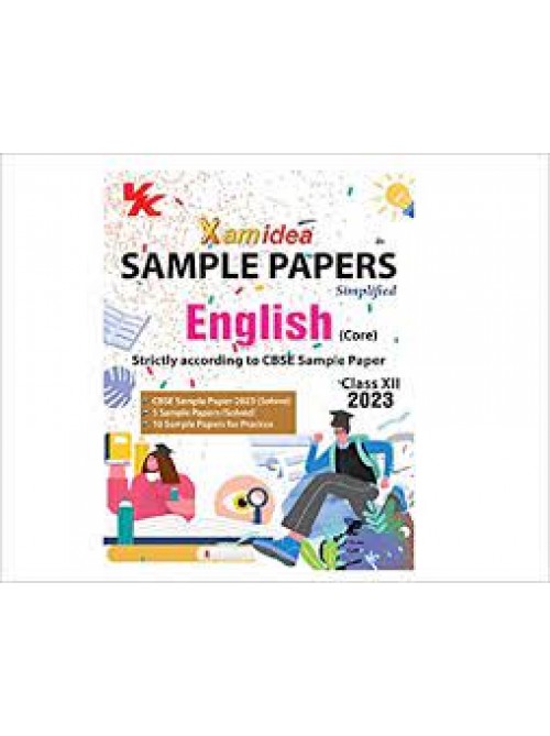 Xam idea Sample Papers Simplified English Core Class 12 at Ashirwad Publication