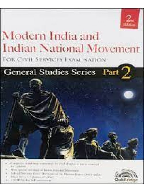 Modern Indian And Indian National Movement 2nd Edition General Studies Series Part 2 English Medium on Ashirwad Publication