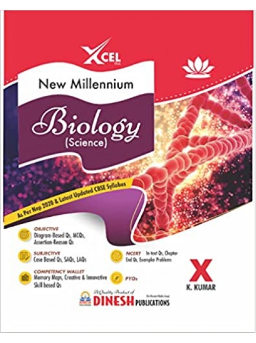 DINESH Publications' New Millennium Biology for Class 10 (2023-2024 Session) at Ashirwad Publication