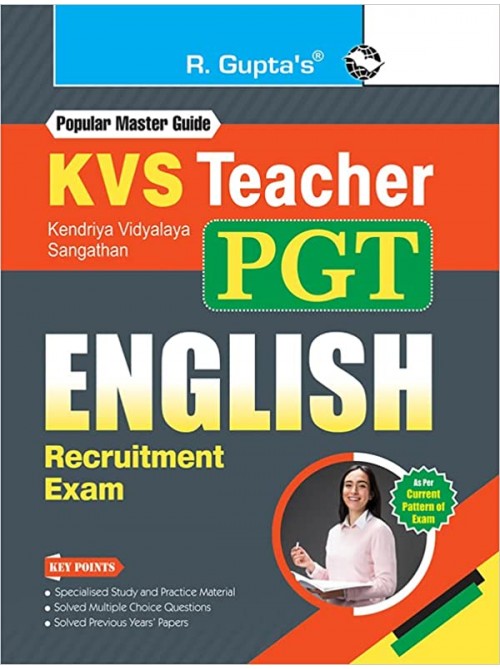 KVS: English Teacher (PGT) Recruitment Exam Guide by R.Gupta at Ashirwad Publication