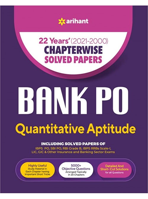 Bank PO Solved Papers Quantitative Aptitude at Ashirwad Publication