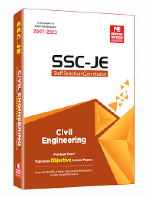 SSC -JE : Civil Engineering Objective Solved Papers 2024-25 at Ashirwad Publication