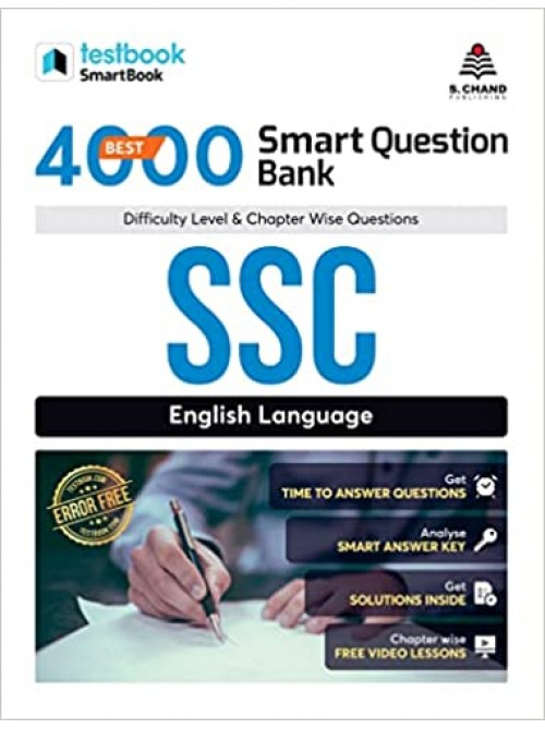 BEST 4000 SMART QUESTION BANK SSC ENGLISH LANGUAGE at Ashirwad Publication