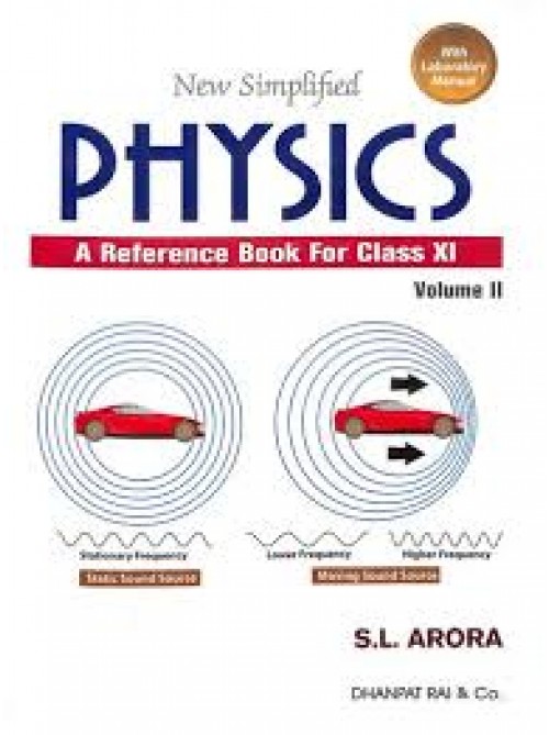 New Simplified Physics: A Reference Book for Class 11 (Set of 2 Vol.) 2024-25 at Ashirwad Publication