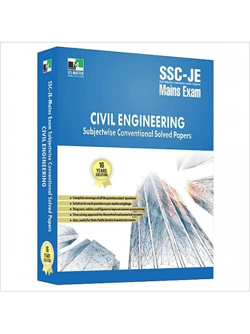 SSC-JE Mains Civil Engineering Subjectwise Conventional Solved Papers at Ashirwad Publication