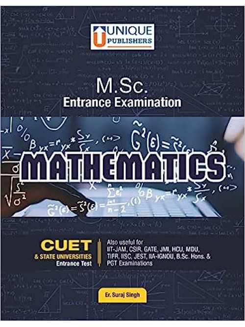 M.Sc. Entrance Examination Mathematics at Ashirwad Publication