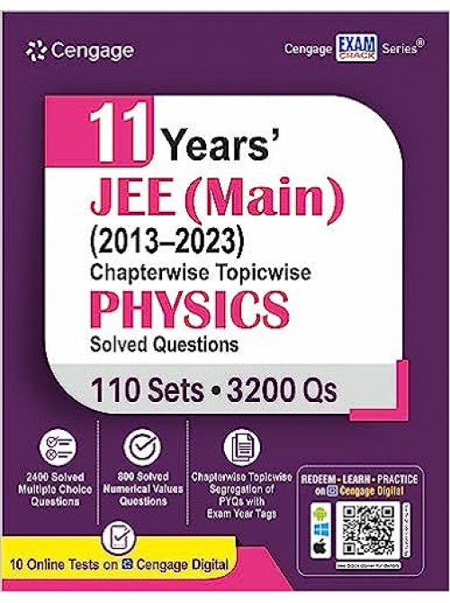 JEE Main Physics 11 Years Chapterwise Solved Questions at Ashirwad Publication