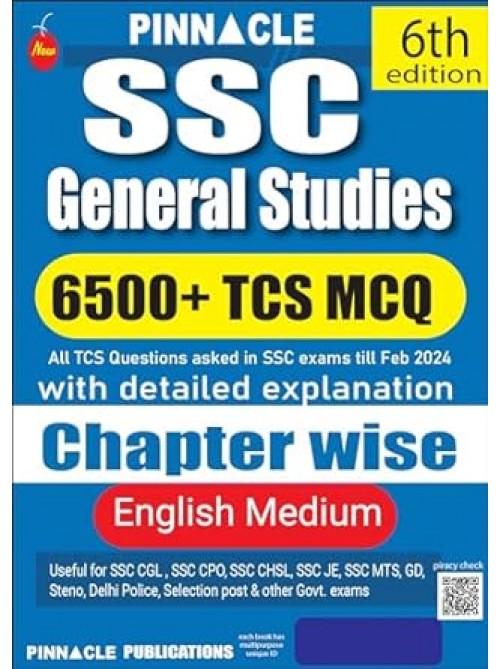 PINNACLE SSC general studies By Baljit Dhaka Sir at Ashirwad Publication