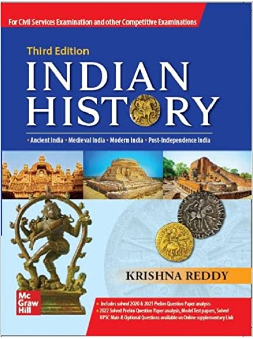 Indian History by Krishna Reddy at Ashirwad Publication