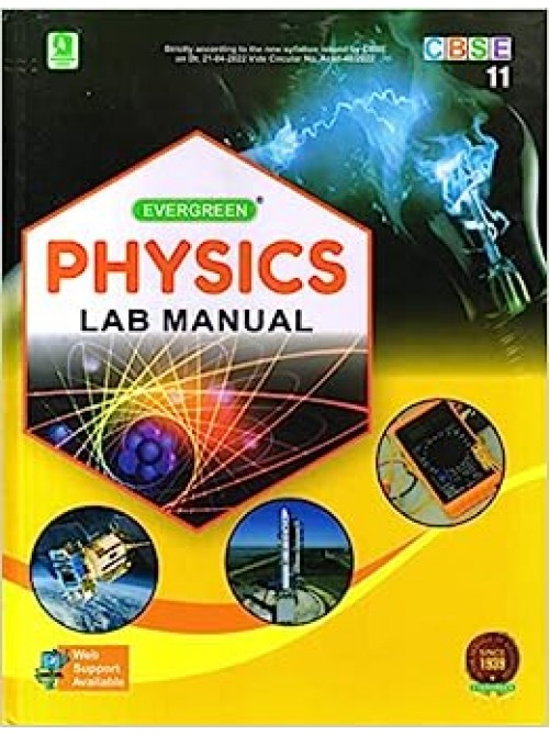 Evergreen CBSE Lab Manual Physics Class-11 at Ashirwad Publication