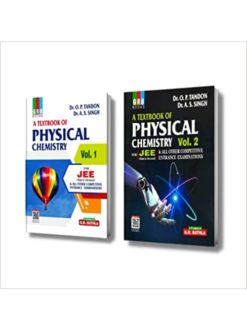 A Textbook Of Physical Chemistry (Vol. 1 & Vol. 2) For JEE (Main & Advanced) & All Other Competitive Entrance Examinations at Ashirwad Publication