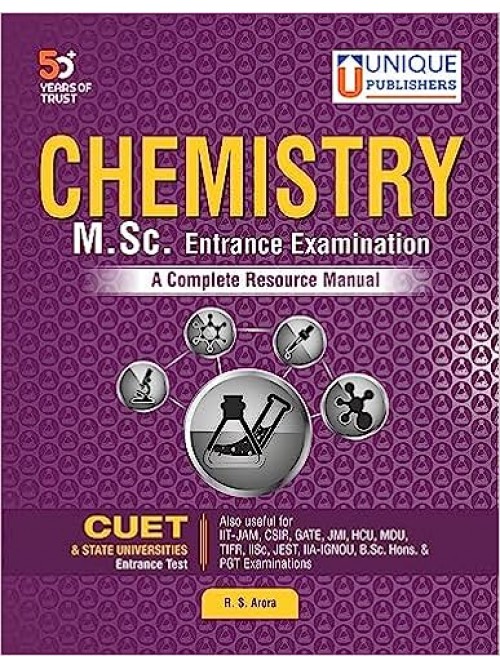 Chemistry Msc Entrance Examination : A Complete Resource Manual at Ashirwad Publication