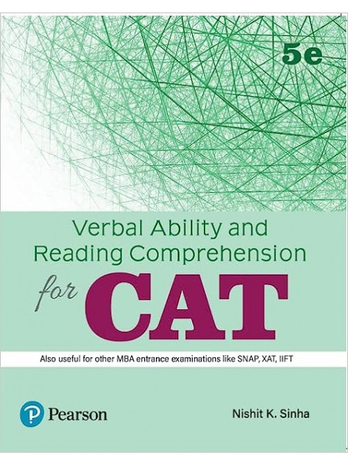 Pearson Verbal Ability and Reading Comprehension for CAT at Ashirwad Publication