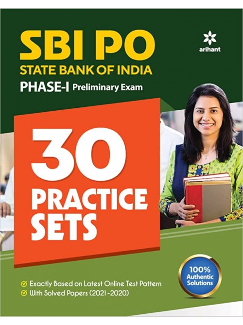 SBI PO Phase 1 Pre Exam 30 Practice Sets at Ashirwad Publication