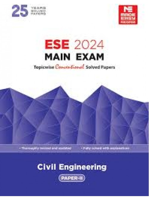 ESE 2024 Mains Examination Civil Engineering Conventional Paper 2 2024-25  at Ashirwad Publication