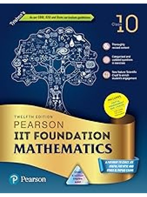 Pearson IIT Foundation Series Class 10 Mathematics 