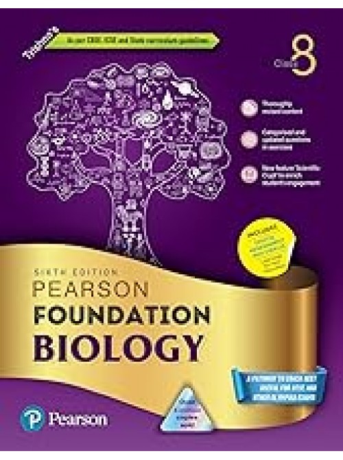 Pearson IIT Foundation Class 8 Biology at Ashirwad Publication