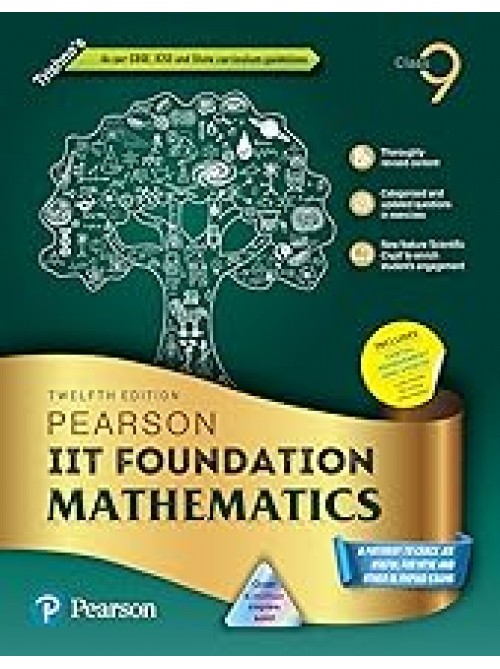 Pearson IIT Foundation Series Class 9 Mathematics at Ashirwad Publication