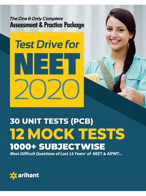 Test Drive For NEET 2020 30 Unit TESTS (PCB) 12 Mock Test