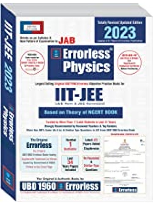Errorless Physics for IIT-JEE (MAIN & ADVANCED) on Ashirwad Publication
