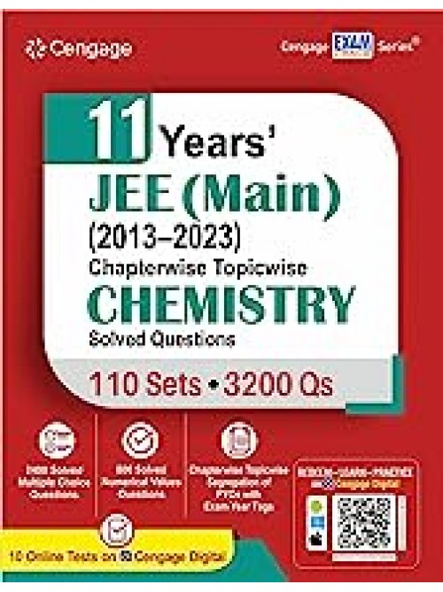 JEE Main Chemistry 11 Years Chapterwise Solved Questions at Ashirwad publication
