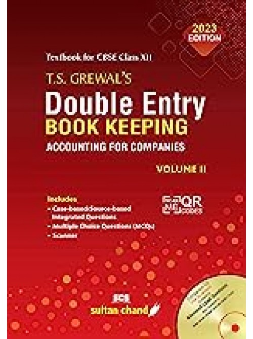 Double Entry Book Keeping Vol-2 Class 12 at Ashirwad Publication