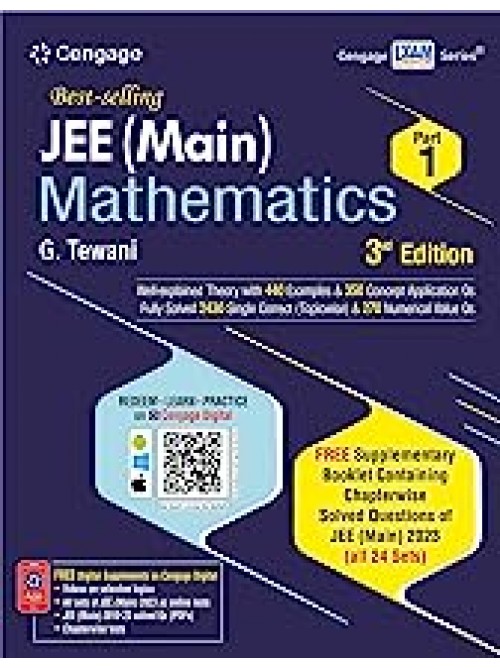 JEE (Main) Mathematics: Part 1 with Free Online Assessments and Digital Content 2023 at Ashirwad Publication
