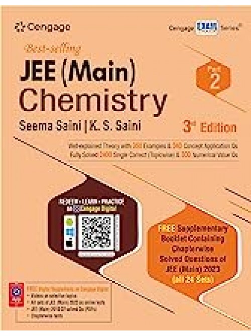 JEE (Main) Chemistry: Part 2 with Free Online Assessments and Digital Content 2023 at Ashirwad Publicaion