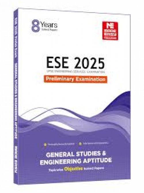 ESE 2025 General Studies & Engineering Aptitude Book at Ashirwad Publication