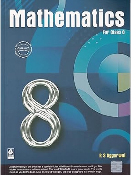 Mathematics for Class 8 (2024-25) at Ashirwad Publication