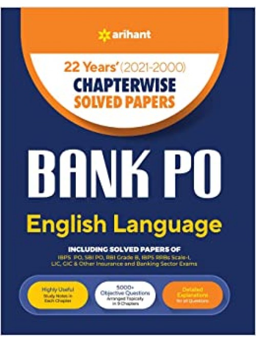Bank PO Solved Papers English Language at Ashirwad Publication