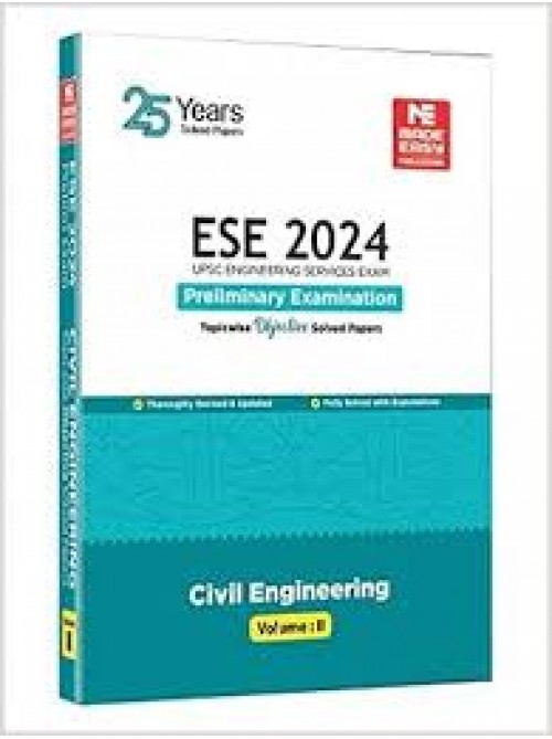 ESE 2024Preliminary Exam Civil Engineering Obj Vol-2 on  Ashirwad Publiaction