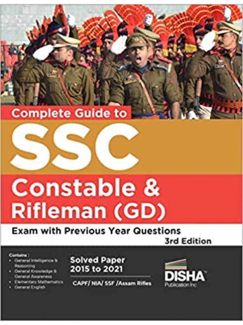 Complete Guide to SSC Constable & Rifleman (GD) Exam with Previous Year Questions at Ashirwad Publication