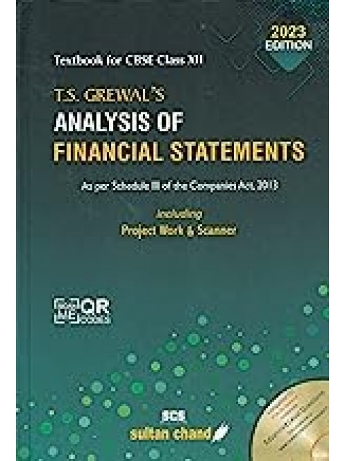 T.S. Grewal's Analysis of Financial Statements: Textbook for CBSE Class 12 at Ashirwad Publication
