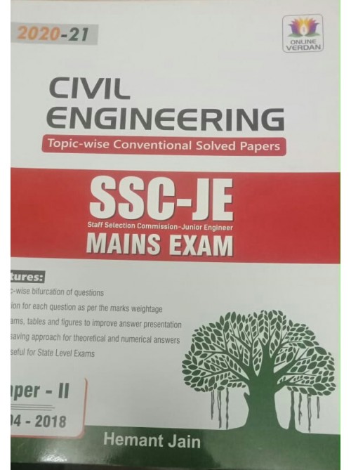 SSC JE Civil Engineering Conventional Topicwise  Solved Papers 