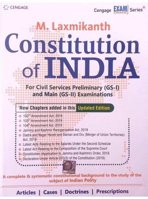 Constitutions of India - for Civil Services Preliminary (GS-I) and Main (GS-II) Examinations