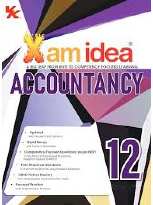 Xamidea Accountancy Class 12 (2024-25) at Ashirwad Publication